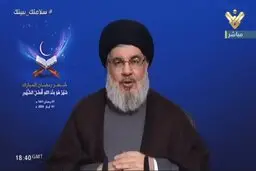 سید حسن نصرالله دوشنبه درباره موضوعات سیاسی سخنرانی می کند