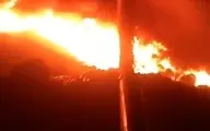رودخانه نفت و آتش در سرخون! + ویدئو