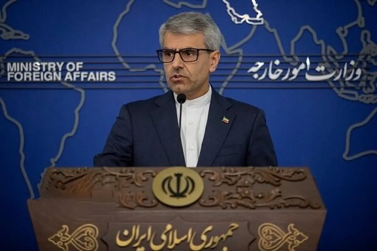 بقایی: زمان دور بعدی مذاکرات مشخص نیست  | قرار نیست به کشور دیگری اجازه بدهیم در مورد غنی‌سازی نظر بدهد