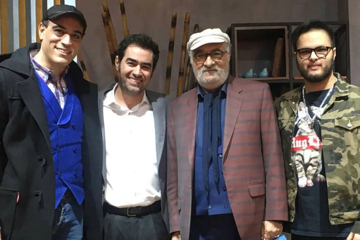 شهاب حسینی و داریوش ارجمند در کنار پسرانشان | عکس