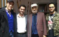 شهاب حسینی و داریوش ارجمند در کنار پسرانشان | عکس