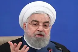 
روحانی: شکستن تحریم در سال ۱۴۰۰ در قدم های آخر است
