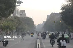هوای تهران آلوده شد
