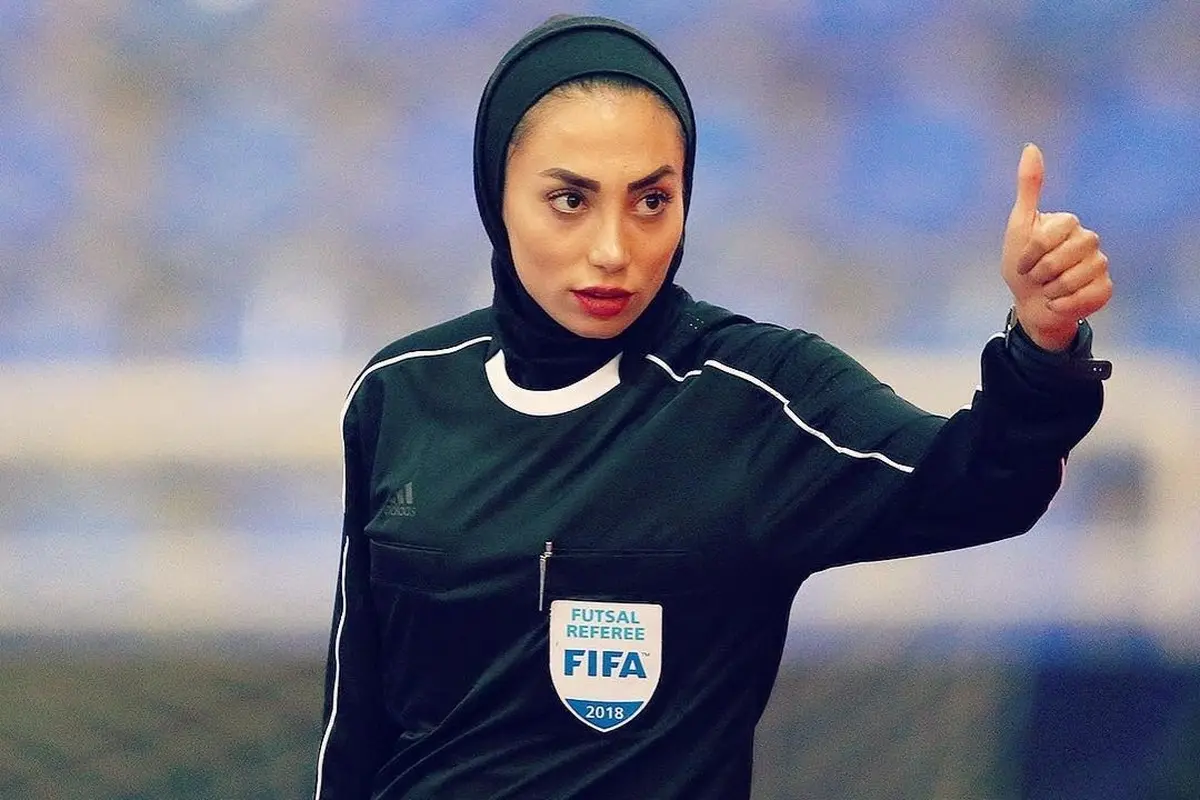  یک زن ایرانی کاندیدای قضاوت در  جام جهانی مردان