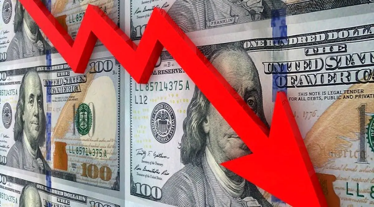 کاهش قیمت دلار ادامه دارد | اسکناس آمریکایی در سراشیبی سقوط