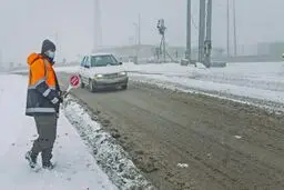 تهران  برفی میشود