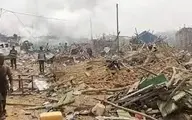 انفجار مهیب در غرب غنا با ده‌ها کشته و زخمی+ویدئو