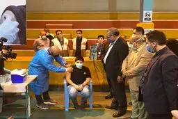 تزریق واکسن سینوفارم به نوه‌ی ۱۲ ساله وزیر بهداشت