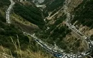 جاده چالوس یکطرفه شد | یکشنبه آزادراه تهران-شمال یکطرفه می‌شود