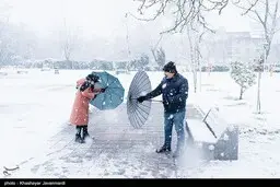 رشت اینچنین زیر برف رفت