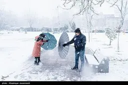 رشت اینچنین زیر برف رفت