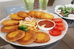 ناهار  کوکوی نخود درست کن، خیلی خوشمزه میشه | طرز تهیه کوکوی نخود خوشمزه و ساده بدون گوشت