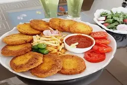 ناهار  کوکوی نخود درست کن، خیلی خوشمزه میشه | طرز تهیه کوکوی نخود خوشمزه و ساده بدون گوشت