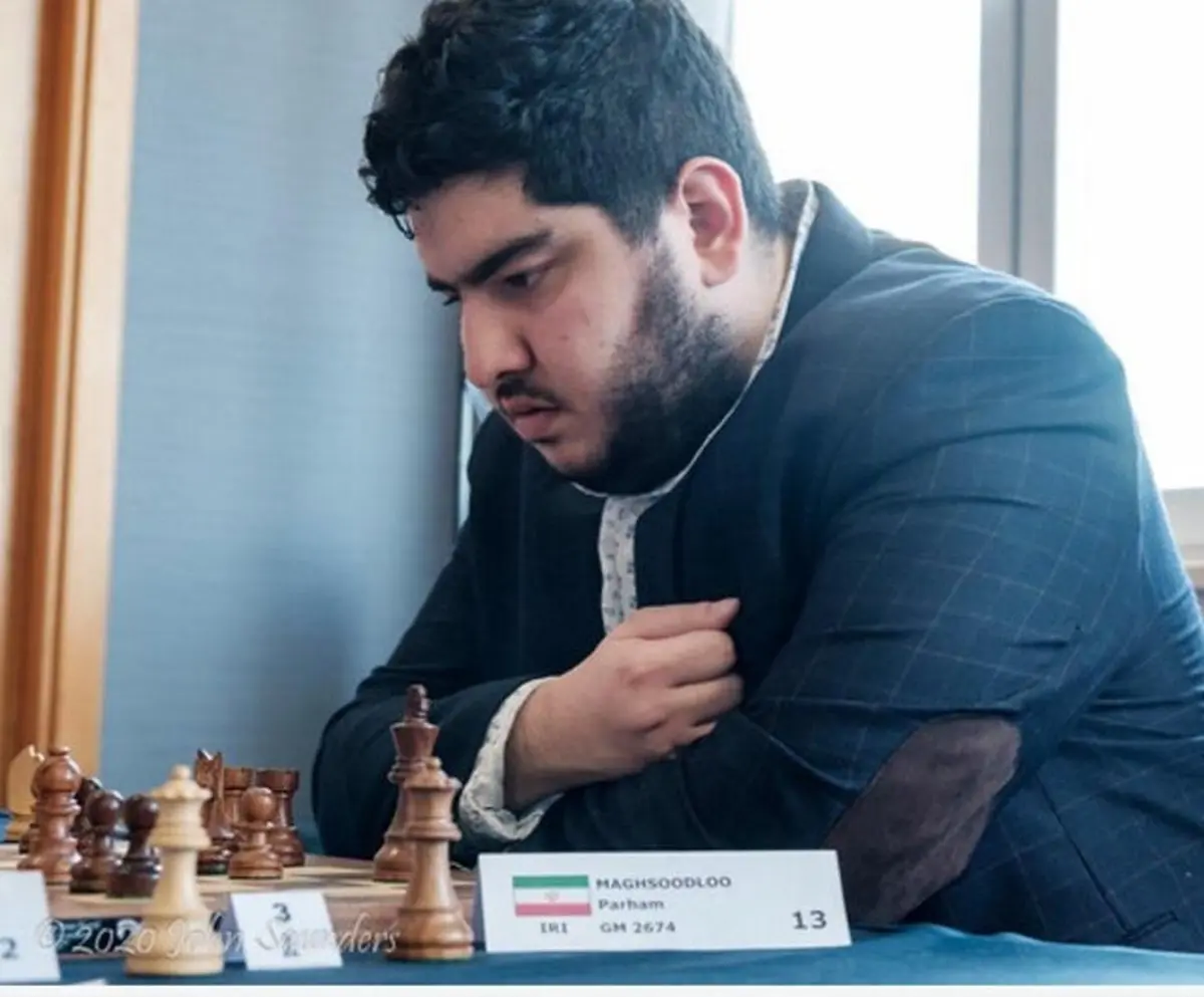 پیروزی مقصودلو مقابل مرد شماره ۲ شطرنج جهان در مسابقات آنلاین