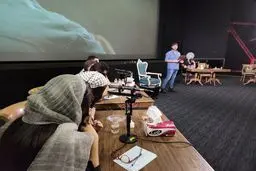 بازی پدرخوانده با حضور صدها تماشاچی در سینما کوروش انجام شد