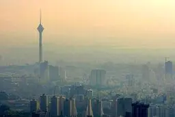 هوای ناپایدار و آلوده در راه تهران | کاهش دما، گردوخاک و تداوم شرایط ناسالم