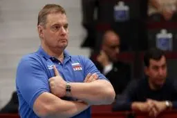 روس پرافتخار، سرمربی والیبال ایران شد