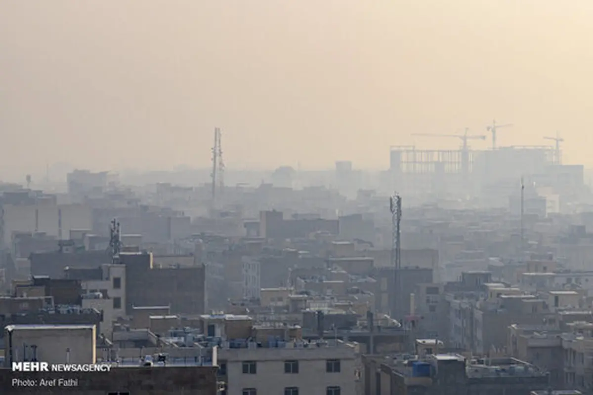 پیش‌بینی آلودگی هوا در مناطق پرتردد تهران