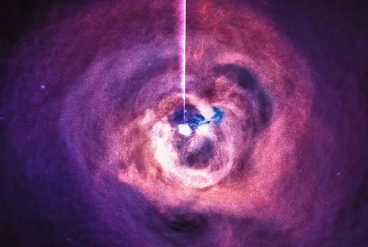 ناسا صدای دلهره آور یک سیاه چاله را منتشر کرد! + ویدئو