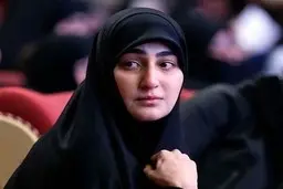 دختر سردار سلیمانی: در ستاد رئیسی نیستم 