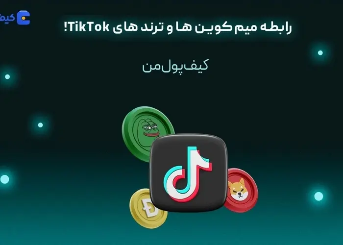 رابطه میم‌کوین ها و ترند های TikTok!