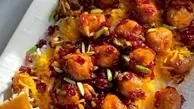 طرز تهیه زرشک پلو با قلقلی مرغ | اگه زرشک پلو را این مدلی بپزی عاشقش میشی+ ویدیو 