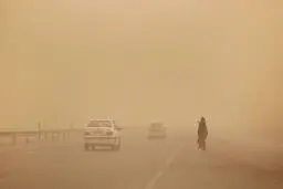 گرد و غبار خوزستان را فرامی گیرد 