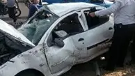 تصادف خونین در بزرگراه همت | این بار هم ایربگ باز نشد+ویدئو 