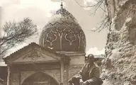 لحظه رونمایی از اولین بالن در زمان قاجار | مردم مات و حیرت زده انگشت به دهان مانده‌اند!