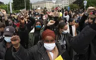 تظاهرات دهها هزار نفری در شهر ژنو سوئیس  علیه نژادپرستی