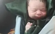 یک نوزاد زاهدانی در هلی‌کوپتر به دنیا آمد+تصویر
