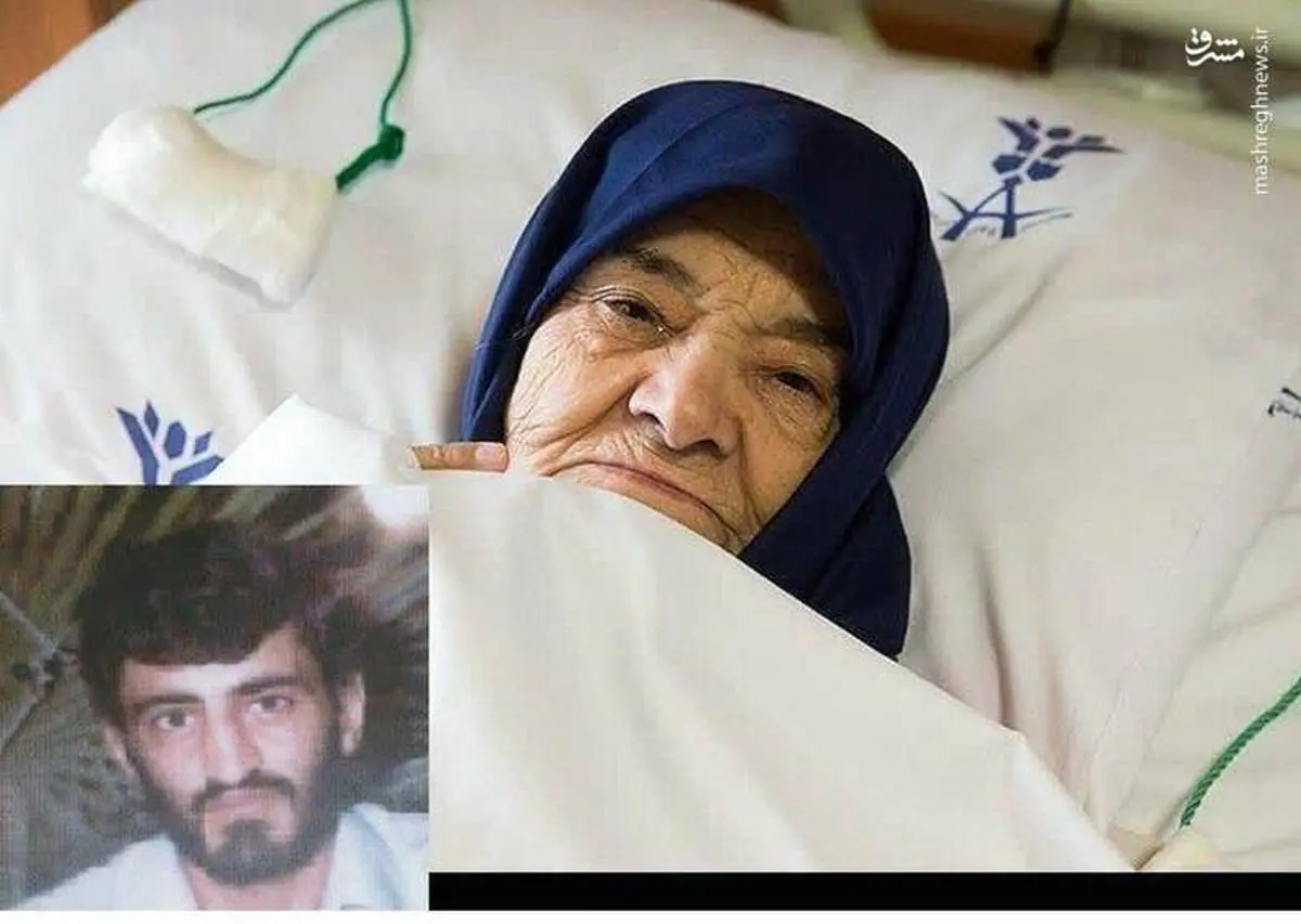 مادر حاج احمد متوسلیان در بیمارستان بستری شد