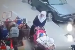 کیف‌قاپی سه زن در روز روشن و مثل آب خوردن!+ویدئو 