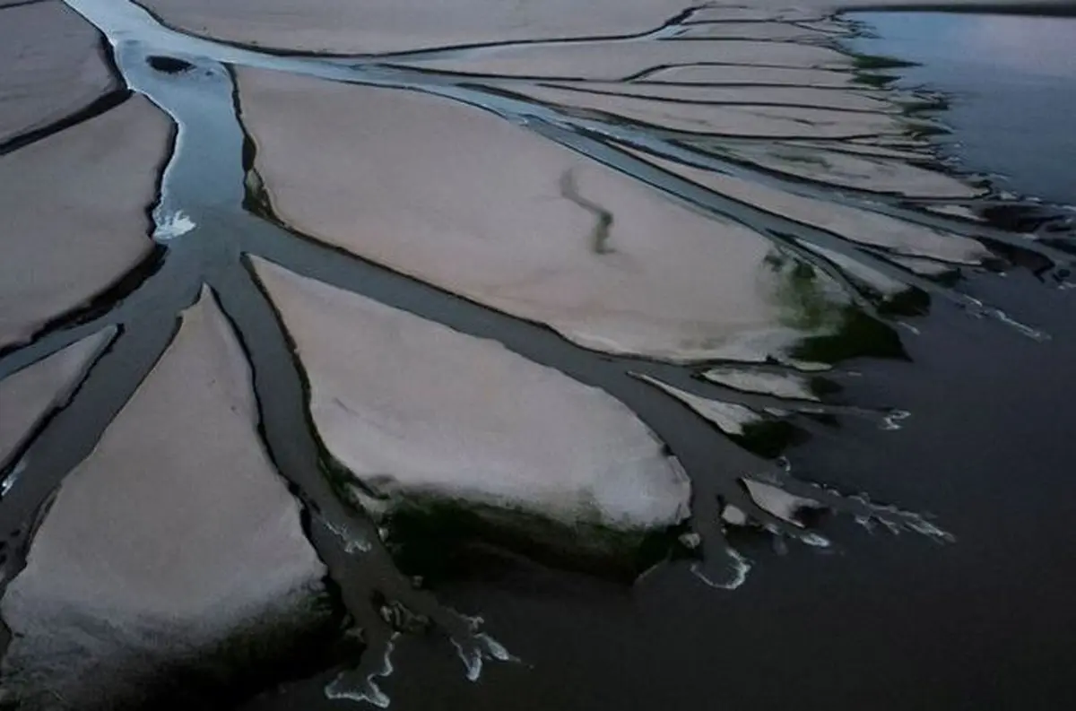 80 درصد بزرگترین دریاچه آب شیرین چین خشک شد!