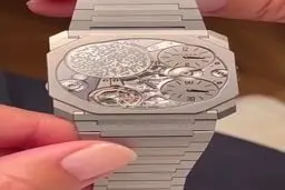 نازک‌ترین ساعت مکانیکی جهان+ویدئو 