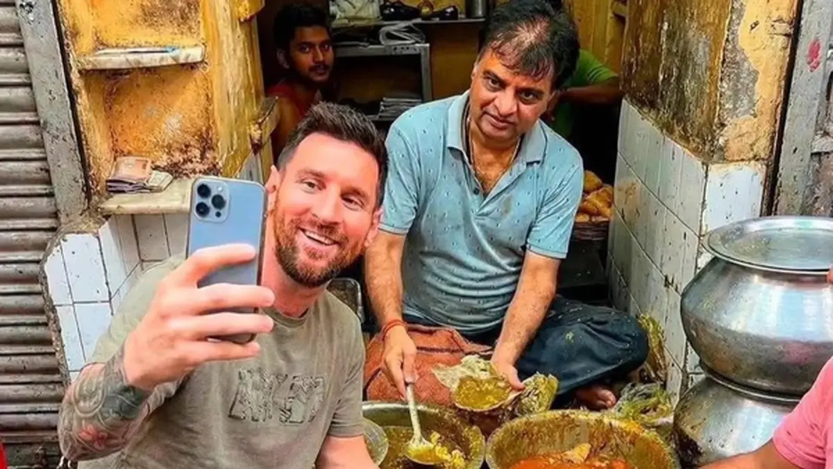 مسی در هند پول پارو کرد