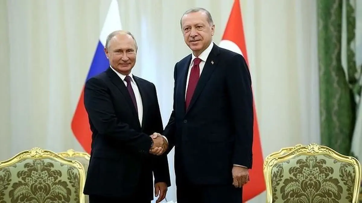 گفت گوی پوتین با اردوغان 