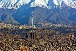 بارش برف ارتفاعات تهران سفیدپوش میکند