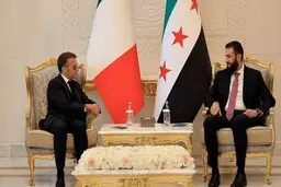 انفجار نزدیک هتل محل اقامت مکرون در دمشق