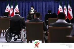  دقایقی قبل؛ تصویری از دیدار قهرمانان المپیک و پارالمپیک ایران در بازی‌های ۲۰۲۰ توکیو با رهبر انقلاب