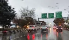 رگبار باران در نیمه شمالی کشور | وزش باد و گرد و خاک در نقاط مختلف ایران