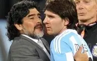  فوتبال |   لیونل مسی : مارادونا ابدی است