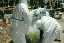 سایه روشن های دفن اجساد کرونایی