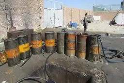 
سرقت از خط لوله اصلی پالایشگاه نفتی تهران تبریز