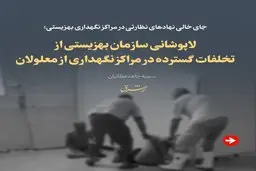 جای خالی نهادهای نظارتی در مراکز نگهداری بهزیستی | لاپوشانی سازمان بهزیستی از تخلفات گسترده در مراکز نگهداری از معلولان +تصویر