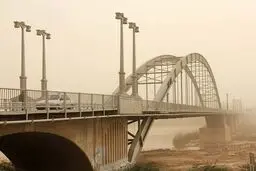 
وضعیت فوق خطرناک گرد و غبار هوای ۶ شهرستان خوزستان 
