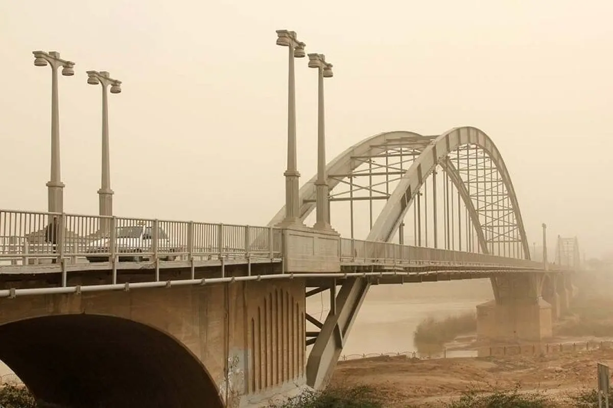 
وضعیت فوق خطرناک گرد و غبار هوای ۶ شهرستان خوزستان 
