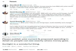 جنجال بر سر ۲ درصد از ثروت ایلان ماسک