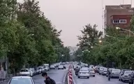 آسمان نیمه ابری با احتمال وقوع بارش در تهران