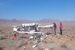 
 ۲ نفر بر اثر سقوط هواپیمای سبک آموزشی در کاشمر جان باختند
